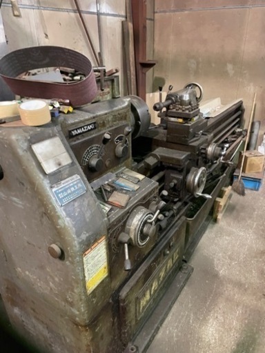メタル 旋盤 山崎鉄工所 5尺