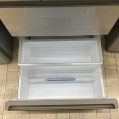 ●【✨便利な両開きドア✨】定価¥158,000 Panasonic パナソニック 470L冷蔵庫 NR-F471PV-N 2016年製 ファミリー 大型 シルバー ECOナビ ○【✨便利な両開きドア✨】定価¥158,000 Panasonic