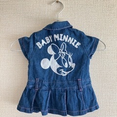 ベビーミニー　デニム80の画像