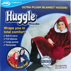 Huggle Hoodie ウルトラプラッシュブランケットパーカー ユニセックス の画像