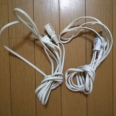 延長戦コード　1口　3M X2本セット　使用品　松下電器　必要な...