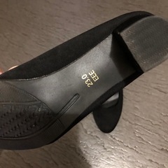 23センチ　黒パンプス美品の画像