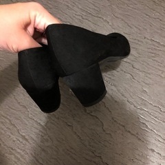 23センチ　黒パンプス美品の画像