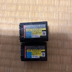 SONY HDR-CX370V(S) バッテリー付き　ジャンクの画像
