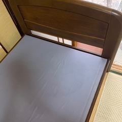 シンプルベッド　お譲りします！の画像