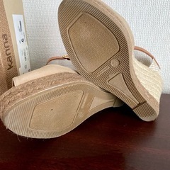 Kannaのエスパドリーユ サンダル ハイヒールの画像