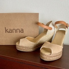 Kannaのエスパドリーユ サンダル ハイヒール