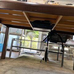 【リサイクルショップどりーむ鹿大前店】No.2160　ダイニングテーブル　コタツテーブル　大き目サイズの画像
