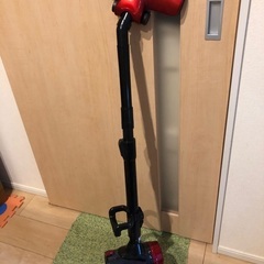 掃除機 赤×黒