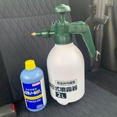 未開封エタノール付き、噴霧器、の画像
