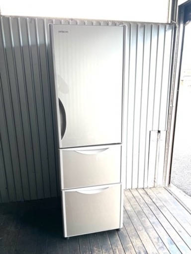 【早い者勝ち！】HITACHI 日立 3ドア 冷凍冷蔵庫 315L まんなか野菜 真空チルド R-S32JV 2018年製