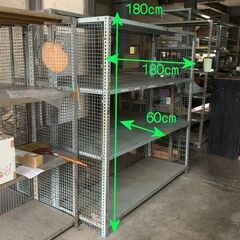 【スチール棚 180cm・無料】「引き取り時間を厳守できる方、連...