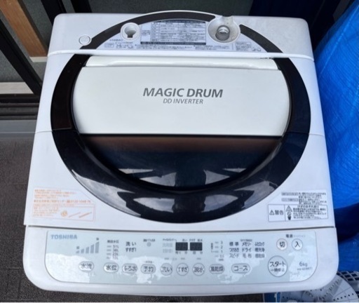 TOSHIBA 洗濯機 6キロ 2016年製
