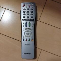シャープ20型液晶テレビの画像