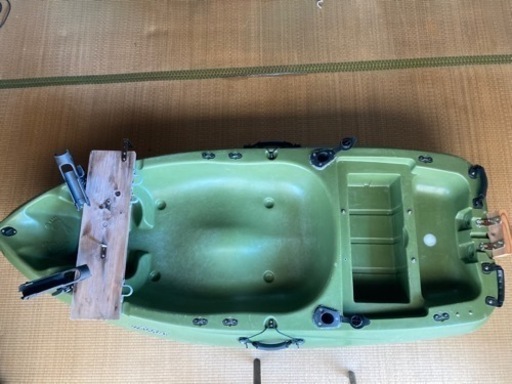 【新しいオーナー様決まりました】コンパクトカヤック・エレキ・魚探セット