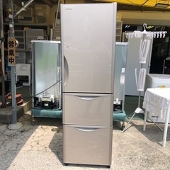 【リサイクルサービス八光　田上店　安心の1か月保証　配達・設置OK】日立 HITACHI R-S3200FV XN [冷凍冷蔵庫 まんなか野菜タイプ 真空チルド （315L・右開き） 3ドア クリスタルシャンパン]