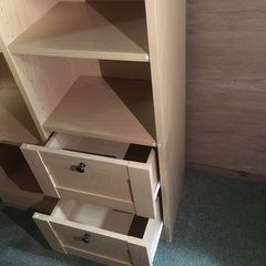 本棚：幅76.5cm　×　奥行29cm　×　高さ190cmの画像