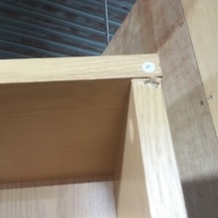 本棚：幅76.5cm　×　奥行29cm　×　高さ190cmの画像