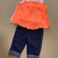 70cm ✳︎女の子 夏 上下セット✳︎海外子供服