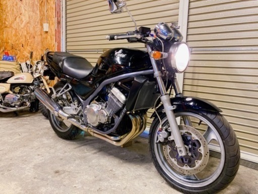 カワサキ　バリオス　配送可能　支払いは現金or振り込みも可能　黒