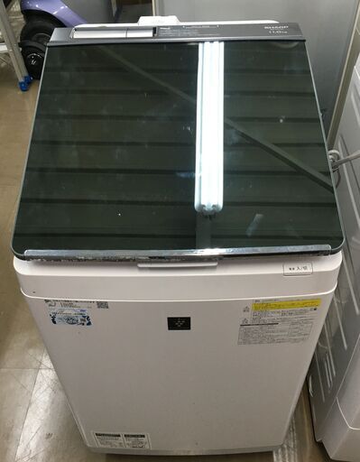 【5月限定特価】シャープ　ES-PU11C　縦型洗濯乾燥機　2019年　11㎏　中古品