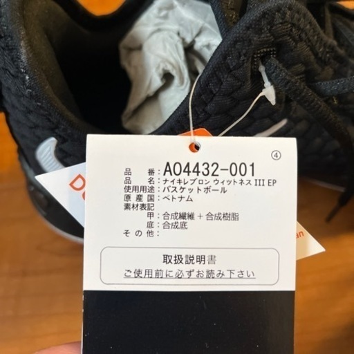 【NIKE レブロンウィットネスIII EP】