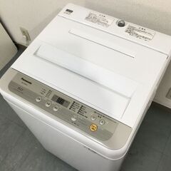 （12/7受渡済）JT4903【Panasonic/パナソニック 5.0㎏洗濯機】美品 2019年製 NA-F50B12 家電 洗濯 全自動洗濯機 簡易乾燥機能付