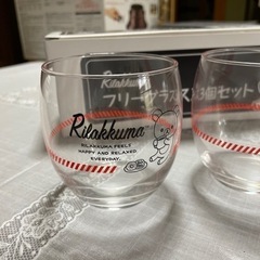 【新品】リラックマ　グラス3こセットの画像