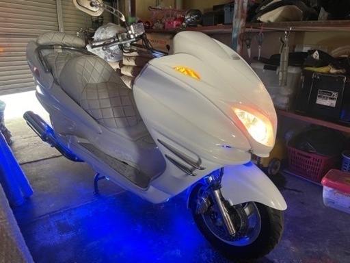 YAMAHAマジェスティーc】SG03Jエアロカスタム　LEDスピーカー新品