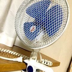 18cmクリップ扇風機の画像