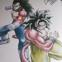 色紙　ドラゴンボール　6枚の画像