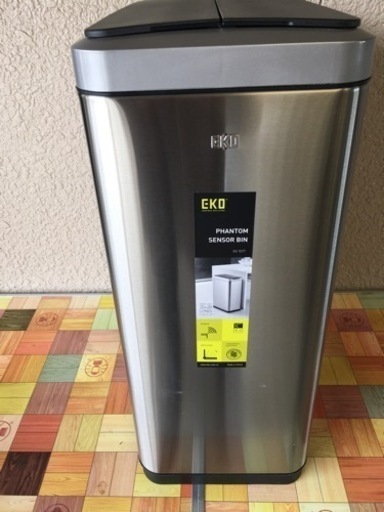 未使用 EKO 30L 最新ダストボックス エックスキューブステップピン ごみ箱