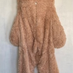 半完成のテディベア■綿なし■体長約120cm■の画像