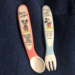 子供スプーンフォークセットの画像
