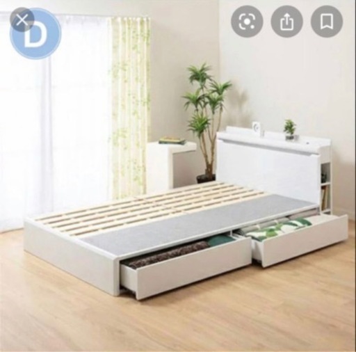 ニトリ ベッドフレーム ダブル