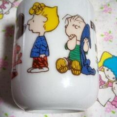 SNOOPY　湯飲み　スヌーピーの画像