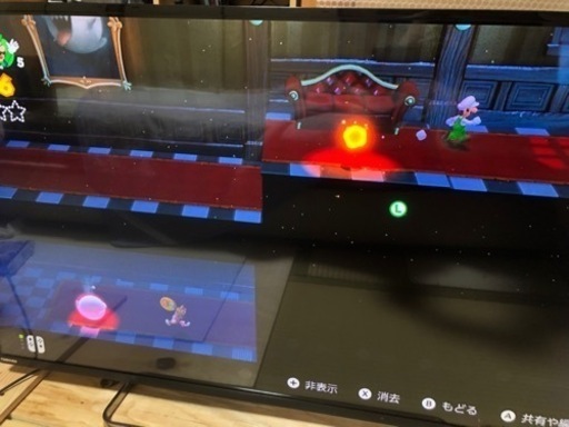 【東芝】液晶テレビ　42型　キズ有り　リモコンなし