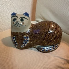 (お譲り先決まりました)猫のおきものの画像