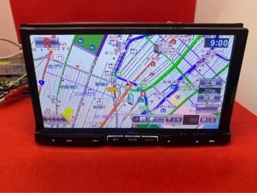 KENWOOD 上級　MDV-L500 地図更新済　新品パーツ多数＋取扱説明書付 せ-1