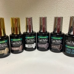 ジェルネイルの詰め合わせ