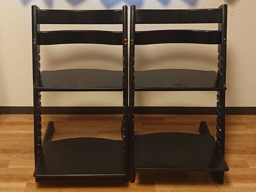 【引取りに来てくれる方】ストッケ STOKKE トリップ トラップ 2脚　7/30まで