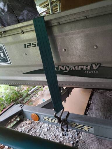 ＜取引中＞シーニンフ12フィートアルミボート ヤマハ4気筒水冷15hp