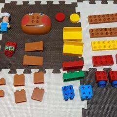 【値下げ】アンパンマンブロック（4点セット）の画像