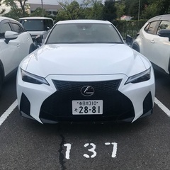 2021年式　レクサスIS Fスポーツ　2.0ターボ　走行距離が少ない