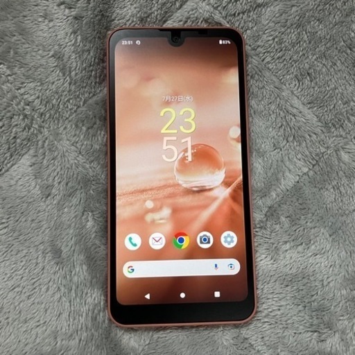 【8/10まで】docomo AQUOS wish2 SH-51C コーラル SIMフリー