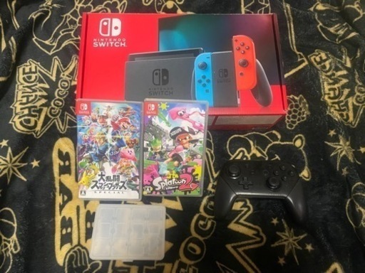 任天堂スイッチ ソフト2本 プロコン 値下げ交渉可能