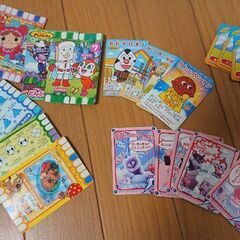 アンパンマン ひらがな知育パズル(未使用・未開封‼️)とカードセットの画像