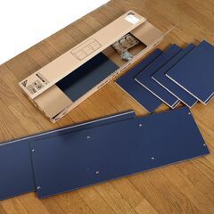 アイリスオーヤマ ３段の棚　新品同様　分解状態