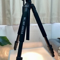 カメラ 三脚プラス 雲台付 WF-6663A  1000円の画像