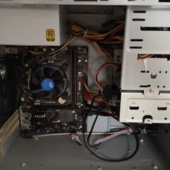 デスクトップPC(Core i7-6700/OS無し/PC3-12800 6GB(8GB×2)/256GB SSD+120GB SSD/microATX/500W 80PLUS GOLD認証 ATX電源)の画像